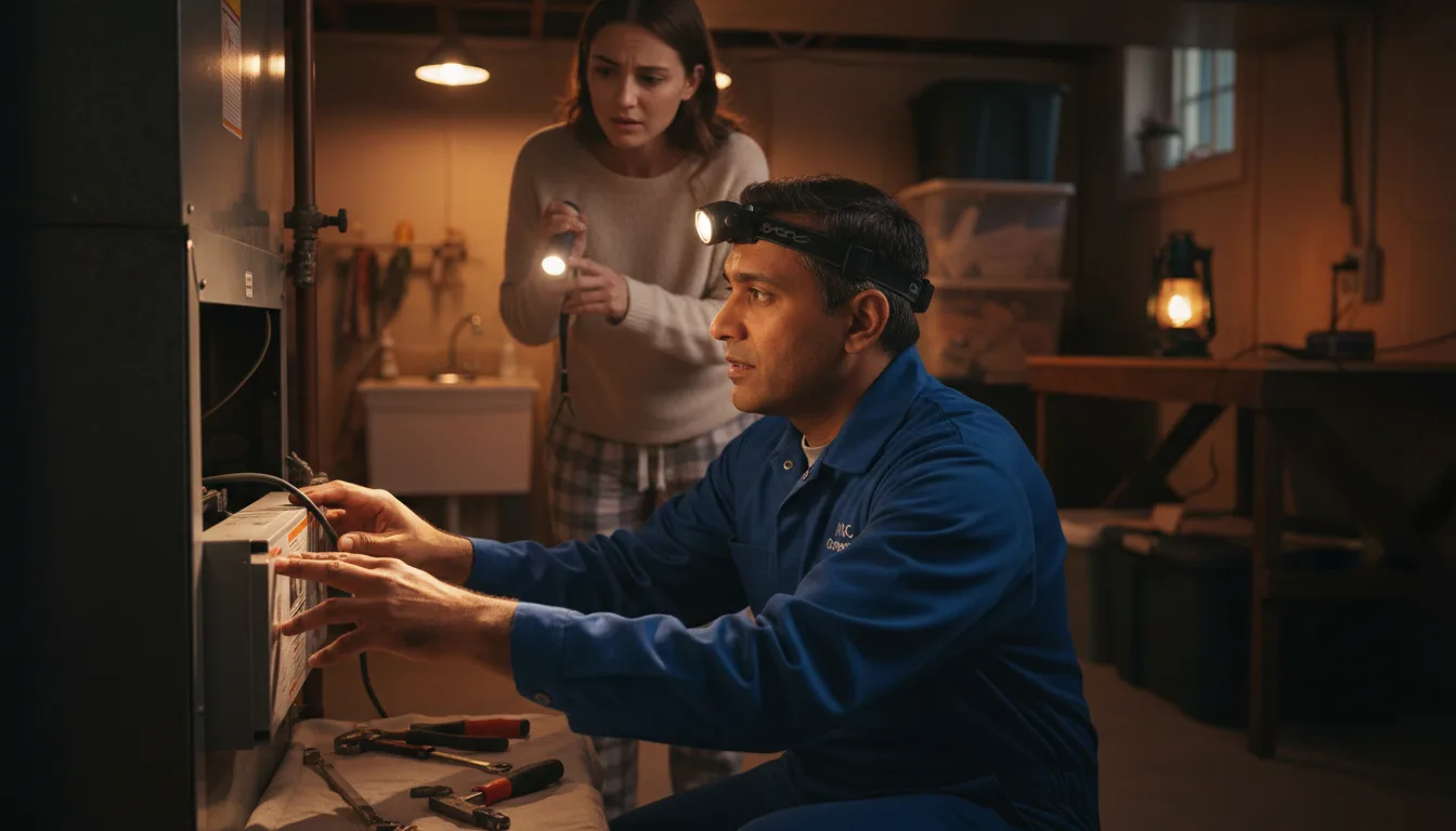Emergency HVAC Repair in Thompson, OH near me · HVAC
